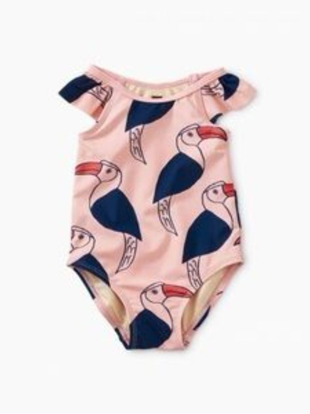 NWT Tea printed baby one piece - size 3-6 months